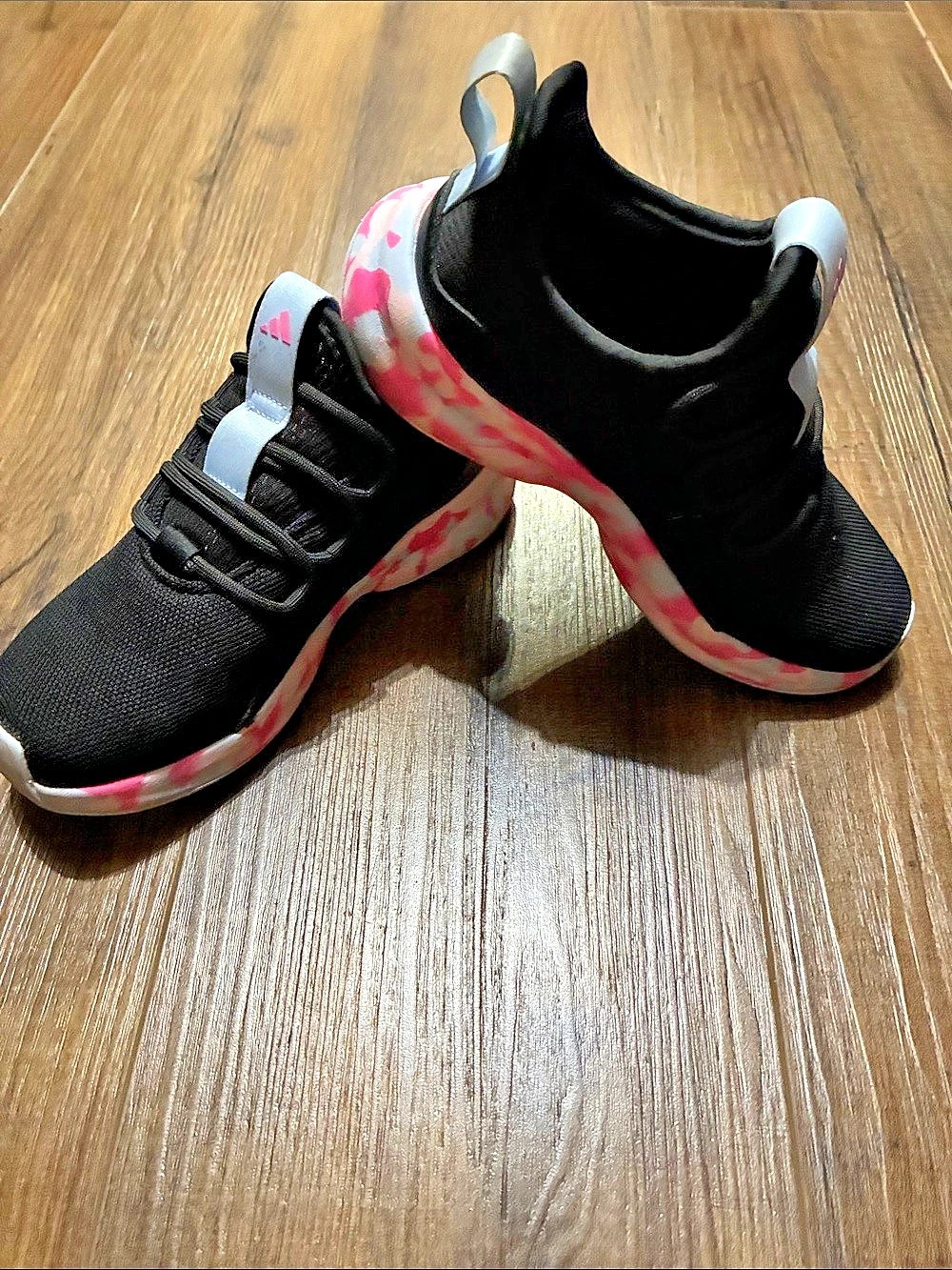 adidas Monofit Slip-On Shoes Black & Pink US 13K